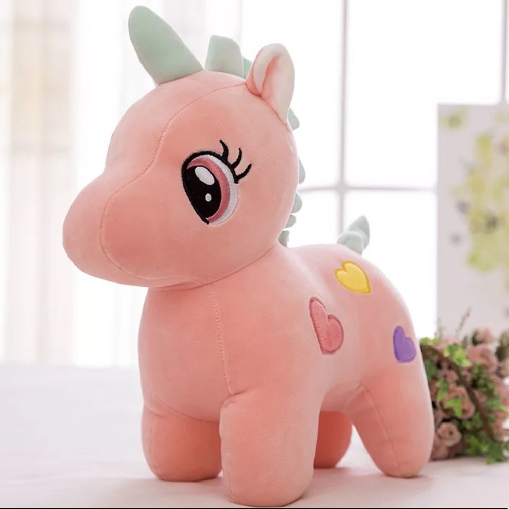 Pink Unicorn Plush